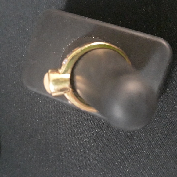 Genuine Ethiopian Opal and Tanzanite Ring sz8. 14K Gold Plated.  .925 - Picture 10 of 10